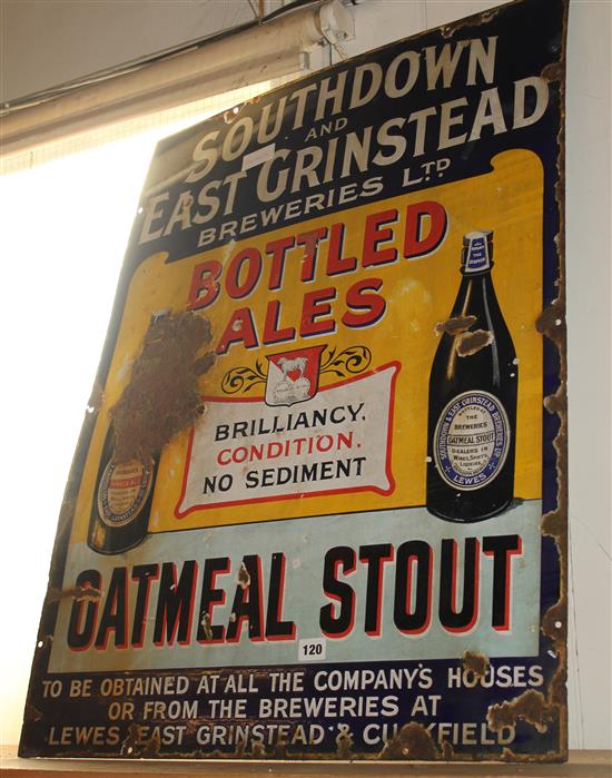 Two advertising panels